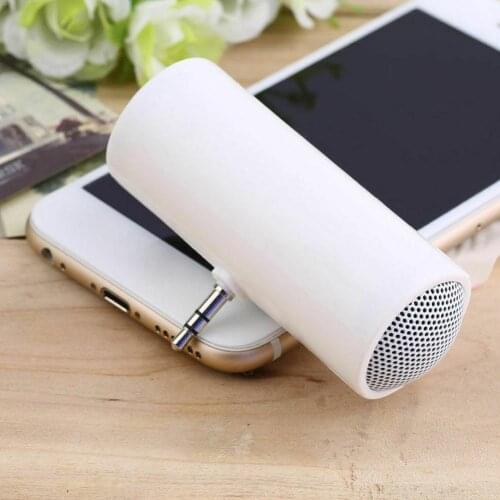 New Arrival 3.5mm Jack Stereo Mini Speaker Portable Player Tablet Phone PC Loudspeaker Speaker MP3 Music For Mobile Amplifi U4S3