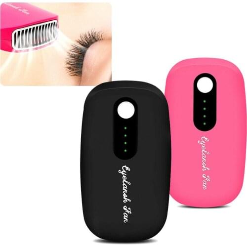 Portable Mini Eyelash Extension Hair Dryer Mini Electric Blow Dryer Small Fan Usb Blow Dryer Beauty Eyelash Auxiliary Tool
