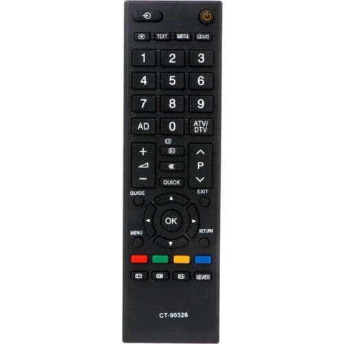 Tv Remote Control For Toshiba Tv English Remote Control Ct-90326 Portable Wireless Tv Remote Control Sensitive Button
