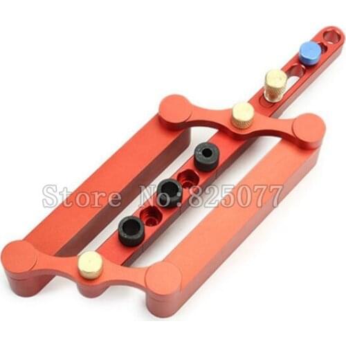 Wood jig Dowel Jig Self Centering Dowelling Jig for Metric Dowels 6/8/10mm Precise Drilling Tools KF1082