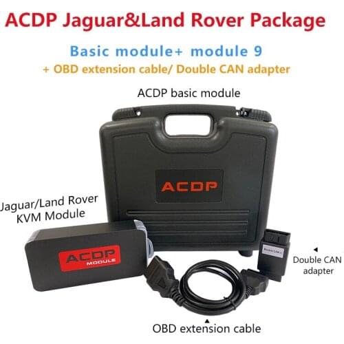 Yanhua Mini ACDP Master with Module9 LandRover Key Programming Support KVM from 2015-2018 Add Key & All Key Lost