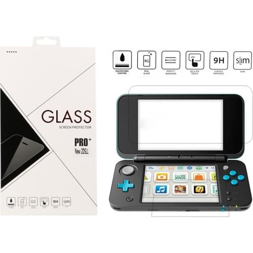 YTTL Screen Protector For New 2DS XL Premium Tempered Glass Protect Film For Nintend New 2DS XL Console Accessories
