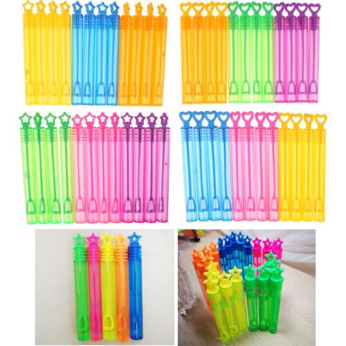 12Pcs/Lot Empty Bubble Soap Bottles Wedding Birthday Party Decoration
