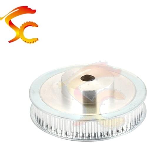 3M 60 Teeth 10mm Inner Bore fit for belt width 10mm Aluminum Alloy Synchronous Belt Pulley Pitch=3mm HTD 3M 60teeth
