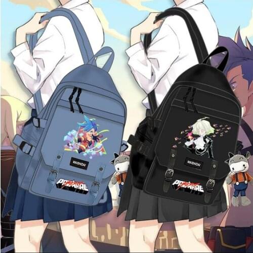Anime PROMARE Lio Galo Casual Nylon High Capacity Backpack Schoolbag Laptop Bag Shoulder Bag Fashion Student Knapsack Cosplay