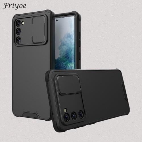 Cover For Galaxy A02 A02S A12 A20S A30 A30S A50 A50S A51 A71 A32 A52 A72 M51 M02 M12 S F62 S20 FE Slide Lens Protection Case