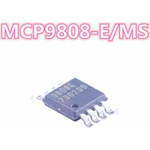 Good quality MCP9808-E/MS MCP9808-E MCP9808 9808E MSOP-8 temperature sensor IC Free shipping