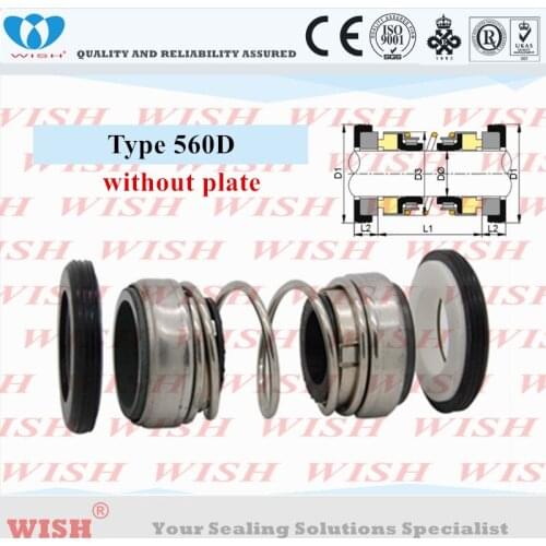 Ebara Pumps double mechanical seals replacement Eagle Burgamnn 560D ,Vulcan type 26A,USSEAL VGM562 SEALS