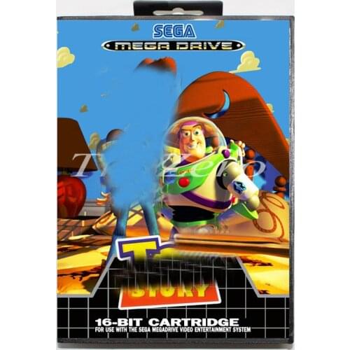 Story Totoy with Box with Box for 16 bit MD Video Game Card for Sega Mega Drive/Genesis