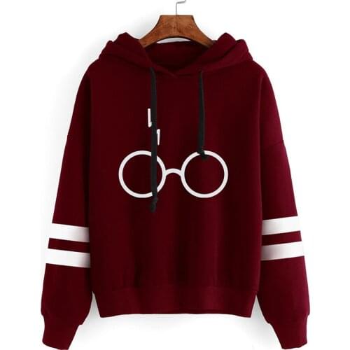 Harrys Glasses Printed Pullover Hoodies Women/Men Casual Harajuku Hoodie Sweatshirts Fashion Fleece Jacket Coat Brand Clothing