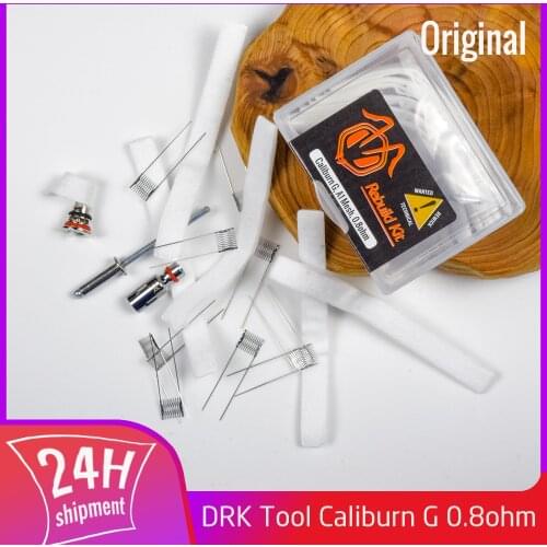 VAPJOY DIY Tool Rebuild Kit for Caliburn G KOKO Prime 0.8ohm Coil Head Pod Kit Vape battery 2ml Cartridge Vaporizer Accessories