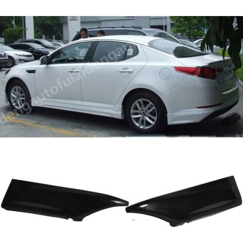 2pcs For Kia Optima K5 2010-2013 Rear Bumper Lip Splitters Unpainted - Poly Urethane Car Accessories
