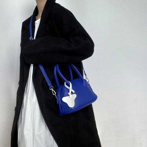 Luxury Design Women Vintage Small Crossbody Bags Fashion PU Leather Ladies Shell Shoulder Bag Elegant Female Mini Purse Handbags