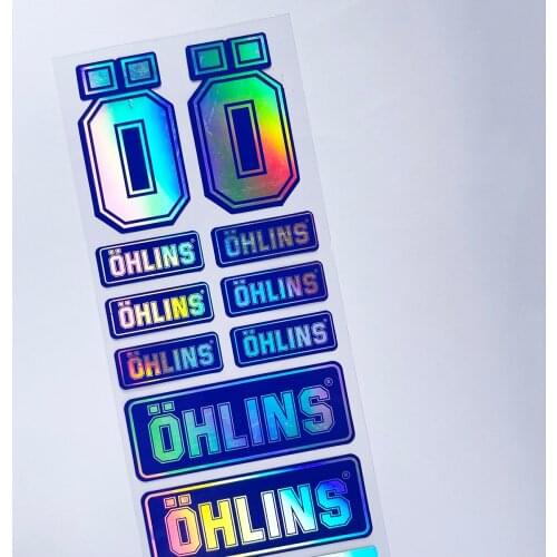 Reflective Motorcycle Stickers For Kawasaki Honda BMW KTM