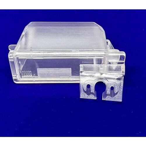 JanDeNing For Replace License Plate Lights Housing Mount Car Rear View Camera Bracket for Ford Escape Kuga 2013 2014 2015