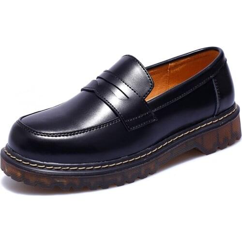 Women Flat Shoes Platform Sneakers Genuine Leather Flats Ladies Loafers Moccasins Slip-on Casual Shoes Female Oxfords Free Ship