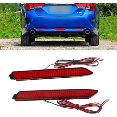 1 Pair Car 36 LED Rear Bumper Reflector Lamp Tail Brake Stop Light For Toyota Camry Innova Lexus