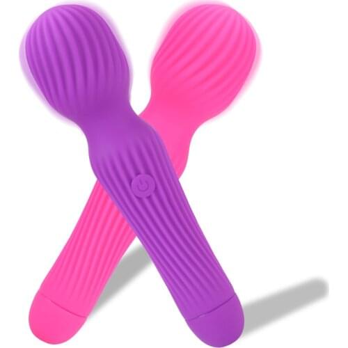 10 Speed Magic Wand Dildo Vibrator Sex Toys for Women G Spot Vagina Vibrator Clitoral Stimulator Thread Massager AV Stick
