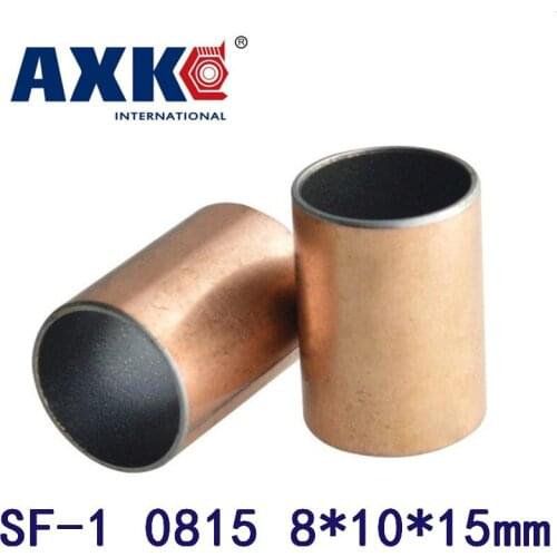20pcs Sf-1 0815 Oilless Bush Du Self-lubricating Bushing Sintered Bush Size 8*10*15mm