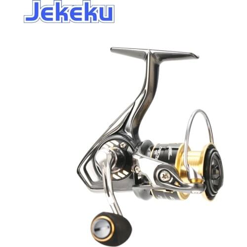 2020 NEW Spinning Fishing Reel Max Drag 8KG 11 BB 5.2:1 Anodized Machined Aluminium Spool Double Carp Fishing Tackle 2500 Seris