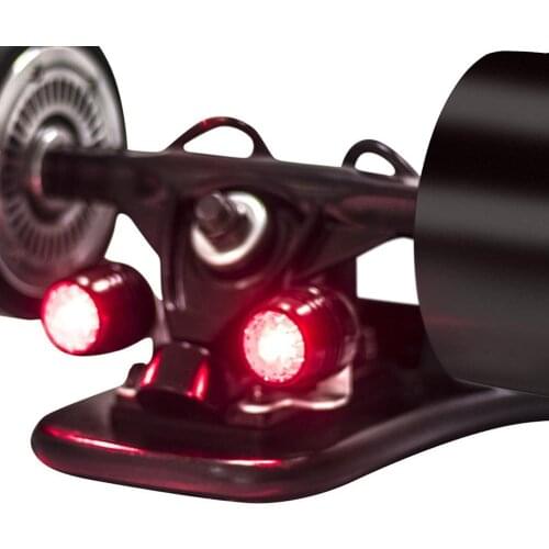 4Pcs Skateboard LED Lights Night Warning Lamp for Longboard Electric Scooter