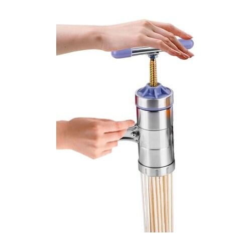 Quality Stainless Steel Pasta Noodle Maker Machine Handmade Noodles Press Spaghetti Machine Para Hacer Noodles Fruit Press