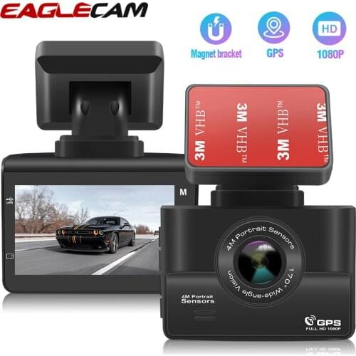 Car Camera DVR Built in GPS Full HD 1080P Super Mini 2" Dash Cam Night Version G-Sensor Driving Capacitor Recorder