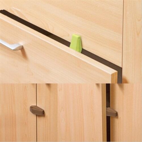 4Pcs/Lot Child Lock Protection Of Children Locking Doors For Childrens Safety Kids Plastic Drawer Lock Best Selling