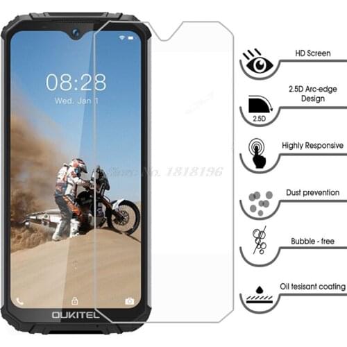 HD Clear 9H Tempered Glass For Oukitel WP6 Mobile Phone Screen Protector Film For Oukitel WP6 Protective Glass Accessories