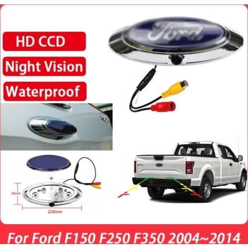 Rear car camera parking system rear view cameras fit For Ford F150 F250 F350 2004~2012 2013 2014 PICKUP Car Auto ACCESSORIES