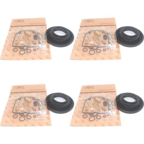 4 set for GSF1200 N S BANDIT 1996-2000 GSF 1200 Motorcycle carburetor repair kit plunger diaphragm
