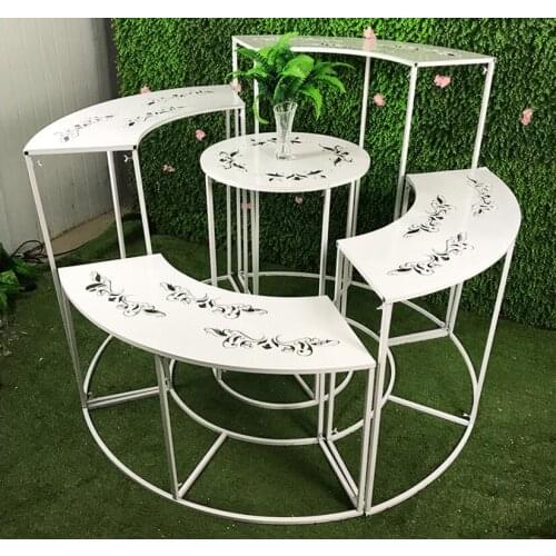 Neue eisen hochzeit requisiten kuchen tisch kombination hochzeit kreative dessert tisch dekoration kuchen regal dessert tisch