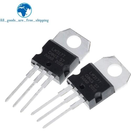 10PCS LM317 LM317T Voltage Regulator 1.2V to 37V 1.5A TO-220