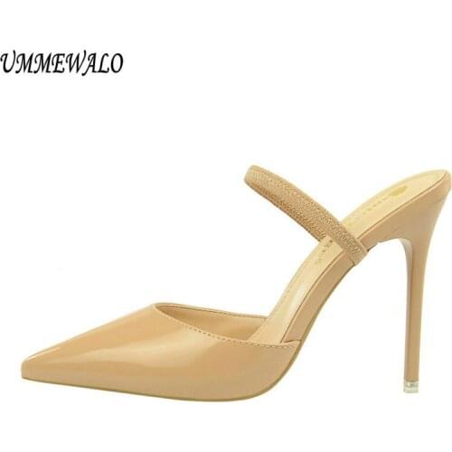 UMMEWALO Summer Sandals Women High Heel Sandals Designer Ladies Gladiator Sandal Shoes Zapatos Mujer