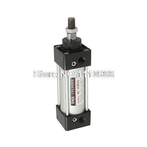 40mm Bore 50mm Stroke Single Rod Standard Air Cylinder
