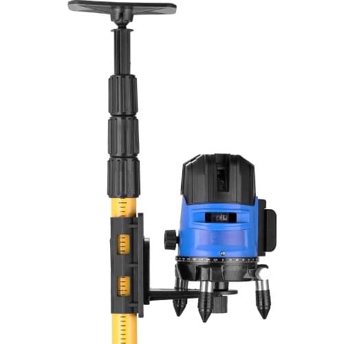 Telescopic tripod for laser level Aluminum Alloy Adjustable Lift Extend Bracket Holder Stand for 1/4''and 5/8'' Laser Level