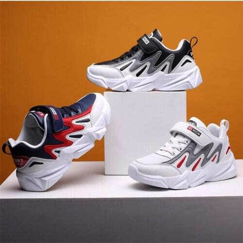 2021 spring childrens sports shoes fashion casual boys' sports shoes high quality soft sole non slip running shoes