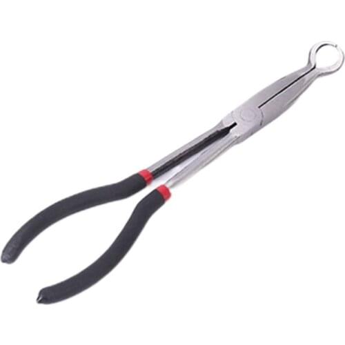 11" Extra Long Reach Nose Duckbill Pliers 90 /45/25 Degree Straight Needle O-type Multitool Hand Tool Antirust Hardware