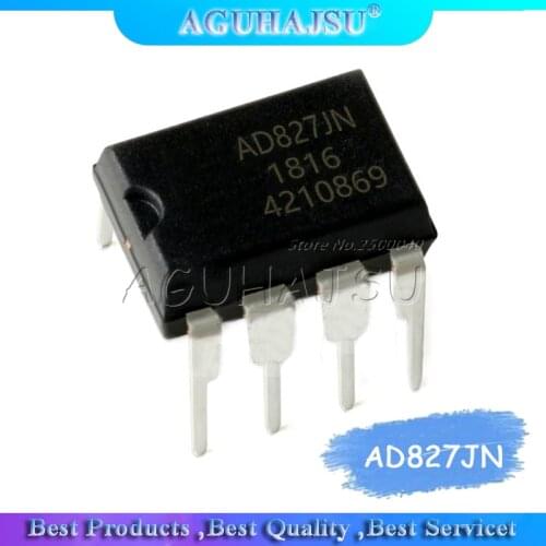 2pcs AD827 AD827JN AD827JNZ DIP-8 Audio Fever Dual Op Amp Amplifier