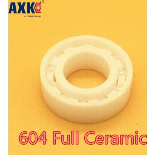 2019 Special Offer Top Fashion Axk 604 Full Ceramic Bearing ( 1 Pc ) 4*12*4 Mm Zro2 Material 604ce All Zirconia Ball Bearings