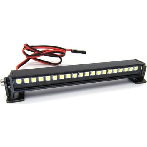 For WPL D12 Car Light Bar Metal Shell Top Lamp & Adapter Cable Wire for WPL D12 C14 C24 C34 MN D90 RC Car