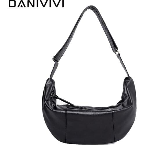 Mens Shoulder Bag High Quanlity Leather Handbags Hobo Designer Crossbody Bag Men Fashion Soft Cross Body Bag Sac A Main Homme