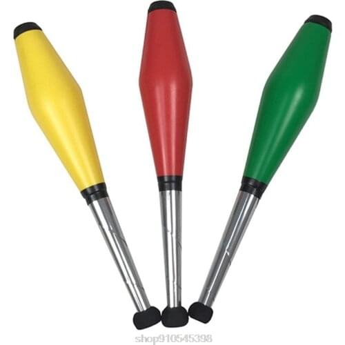 Juggling Pins Set Outdoor Children Juggling Training Stick Accessory Kid Playing Toy Prop O08 20 Dropshipping