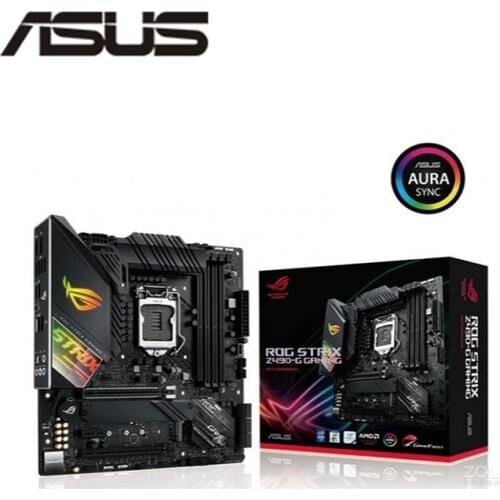 NEW For ASUS ROG STRIX Z490-G GAMING Motherboard Socket LGA 1200 DDR4 M.2 nvme ssd For Intel Z490 Original Desktop Mainboard
