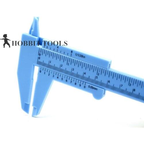 5pcs Plastic Vernier Caliper Student Experiment Measuring Tool/Pearl/Jewelry 0-150mm Resolution 0.1cm