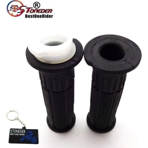 STONEDER 7/8'' 22mm Twist Throttle Handle Grips For 43cc 47cc 49cc Mini Dirt Pocket Bike Kids Baby ATV Quad Baja Minimoto