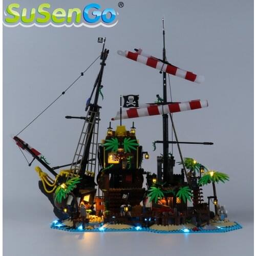SuSenGo LED Light kit For 21322 IDEAS Series Pirates of Barracuda Bay , (Model Not Included)