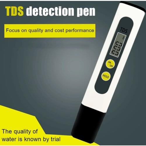 High Precision Handheld TDS Digital Water Quality Tester Portable Test Pen for Aquarium Swimming Pool Analysis Meter Dropship