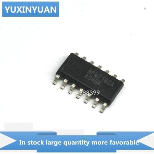 YUXINYUAN 5PCS/LOT APW7160A APW7160 PW7160A W7160A APW 7160A 7160 SOP14 in stock in stock