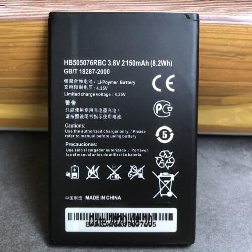 2150mAh HB505076RBC Battery For Huawei Y3 II / LUA-L21 LUA-U22 LUA-A22 LUA-U02 LUA-L02 LUA-L03 Mobile Phone Battery